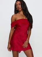 Adoration Mini Dress Red