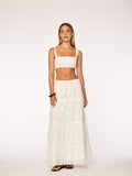 ELLA - Maxi Skirt • White