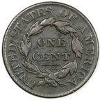 1827 Large Cent F-15 | Of Coins & Crystals