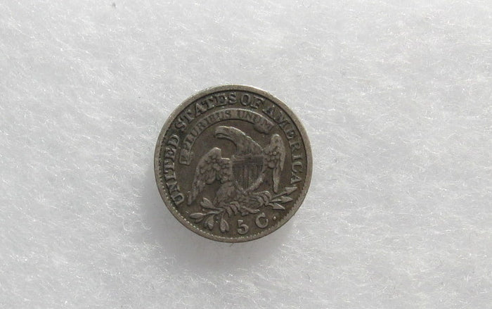 1831 Capped Bust Half Dime F-12 | Of Coins & Crystals