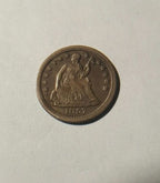 1857 O Half Dime XF-45 | Of Coins & Crystals