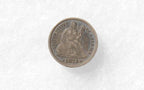 1873 Seated Liberty Dime XF-40 | Of Coins & Crystals