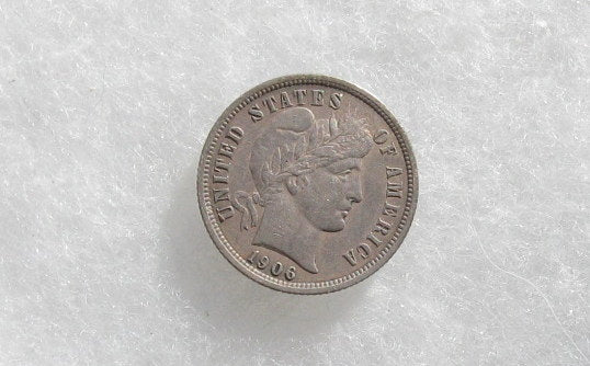 1906O Barber Dime XF-45 | Of Coins & Crystals