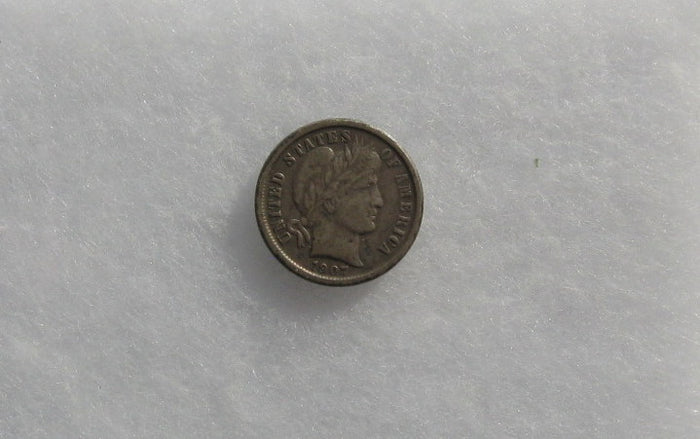 1907 O Barber Dime F-12 | Of Coins & Crystals