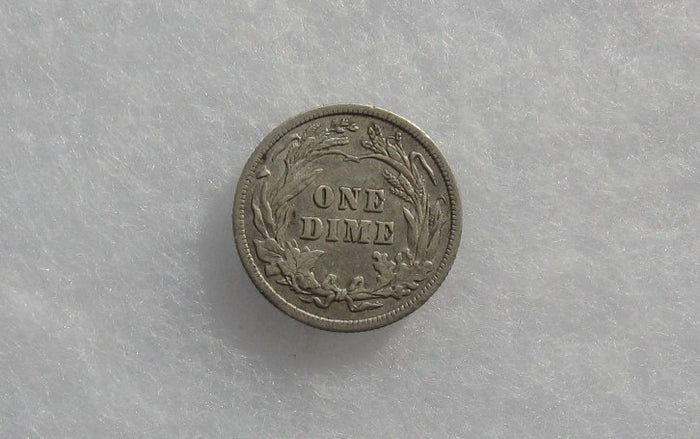 1909 Barber Dime XF-45 | Of Coins & Crystals