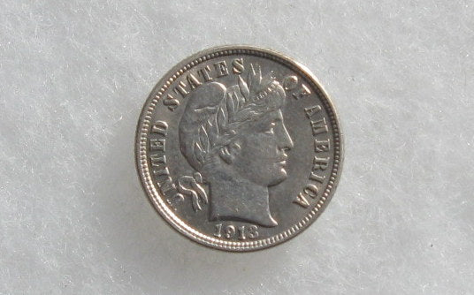 1913 Barber Dime MS-63 | Of Coins & Crystals