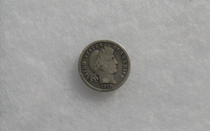 1915 S Barber Dime VG-8 | Of Coins & Crystals
