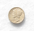1916S Mercury Dime XF-45