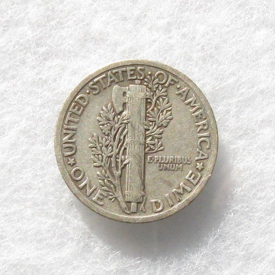 1921 Mercury Dime VG-8