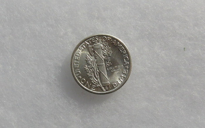1936 Mercury Dime MS-63FSB | Of Coins & Crystals