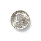 1938D Mercury Dime MS-65FSB - Of Coins & Crystals