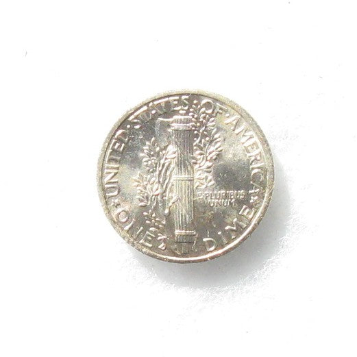 1938D Mercury Dime MS-65FSB - Of Coins & Crystals