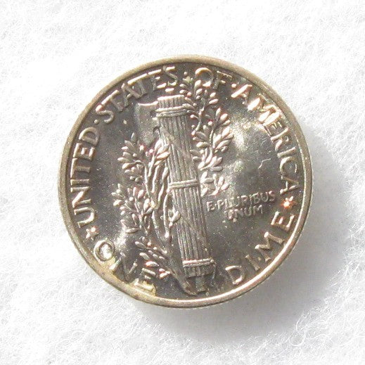 1943 Mercury Dime MS-66FSB