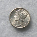 1944D Mercury Dime MS-65FSB - Of Coins & Crystals