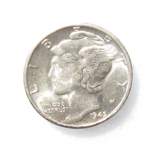 1945 Mercury Dime MS-65