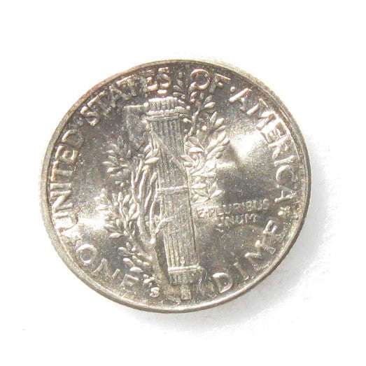 1945S Mercury Dime MS-65