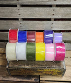 2.5" Wired Sheer Ribbon 50 YD Roll