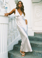 Allegra Maxi Dress Champagne