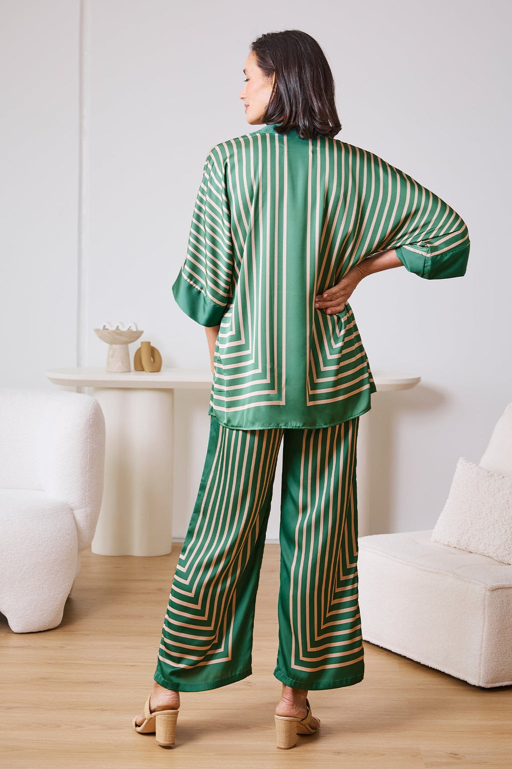 Alma Short Sleeve Top Emerald