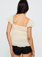 Brighter Than Stars Tiered Top Cream
