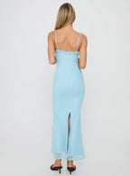 Capisce Maxi Dress Light Blue