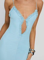 Capisce Maxi Dress Light Blue