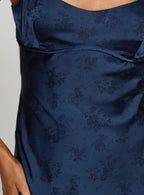 Clemence Mini Dress Navy