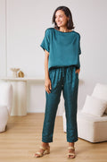Camilla Pants Forest Green