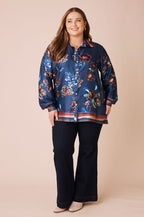 Louise Long Sleeve Collared Top