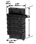 876184  |  MC2-HP Twin Outlet Divider Valve with Right Side Cycle Indicator