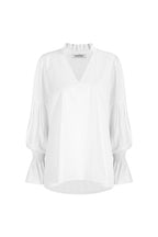 Alessandra Long Sleeve Top White