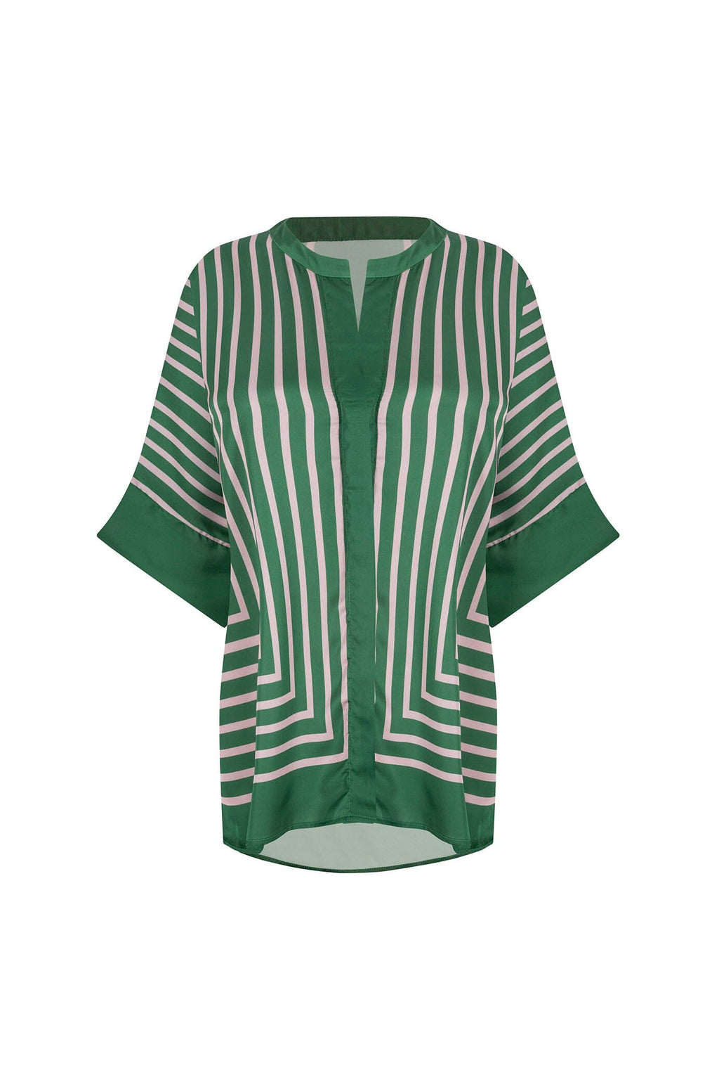 Alma Short Sleeve Top Emerald