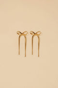 Pendientes Long Bow Gold · Allure ·
