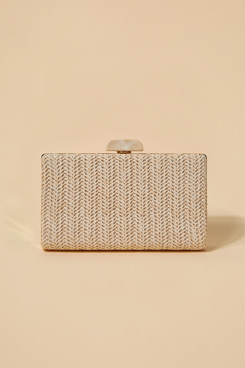 Clutch Rafia Natural · Rêverie ·