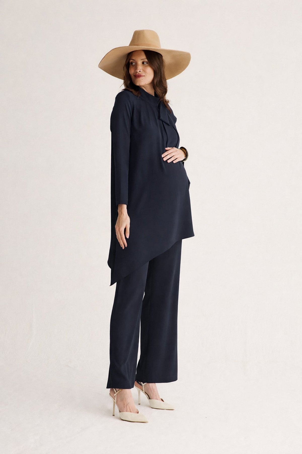 Top Cory Navy · Embarazada ·