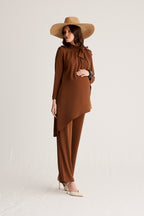 Pantalon Cory Choco · Embarazada ·