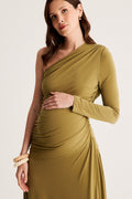 Vestido Matis Oliva · Embarazada ·