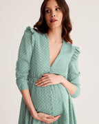 Vestido Tami Verde · Embarazada ·