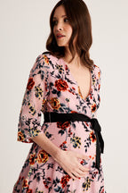 Vestido Florian Estampado Devoré · Embarazada ·