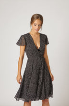 Vestido Nana Lunares Negro/Blanco SS19