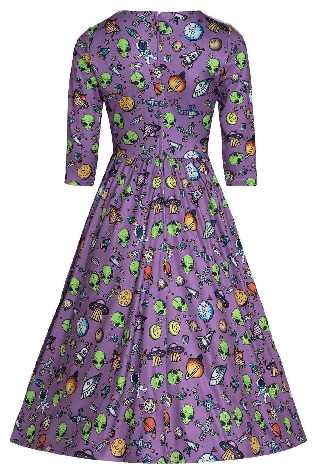 Billie Purple UFO & Alien Dress