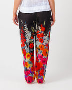 Chilli Pants in Abstract Black Floral