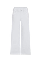 Cammy High Rise Wide Leg White Jeans