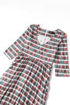 Billie Italian Village Long Sleeved Dress
