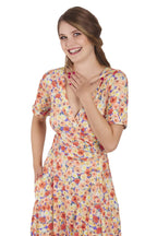Matilda Summer Floral Wrap Dress