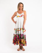 Long Strappy Lined Summer Dress