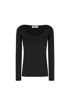 Lina Long Sleeve Top Black