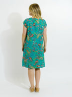 Marcoola dress in Green Garden
