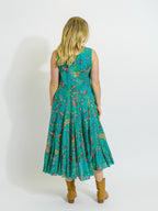 Daydream Dress in Green Garden