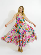 Daydream Dress in Fresh Pink Floral